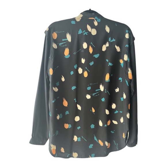Gucci Vintage 100% Silk Blouse with Pockets (Matching Set) - Picture 2 of 8